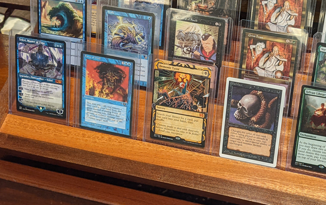 Magic the Gathering Card Display Stand